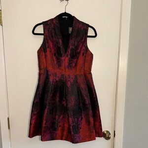 EUC Vince Camuto Elegant Multicolor Sleeveless Dress